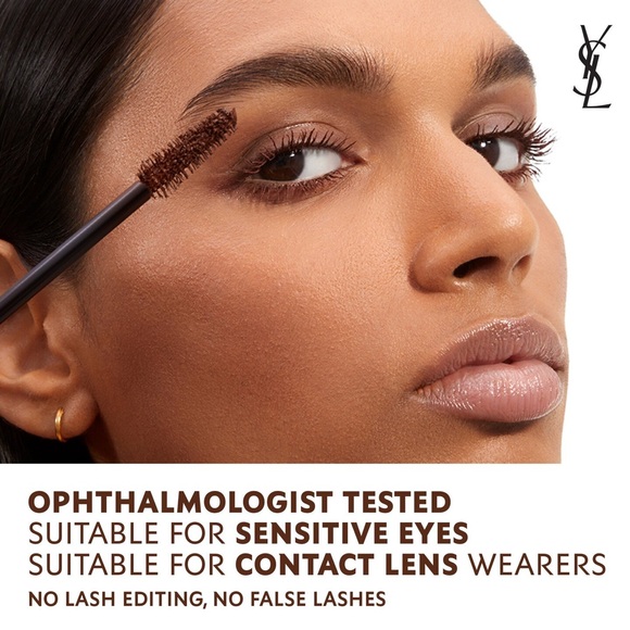 Yves Saint Laurent Lash Clash Extreme Volume Mascara In 2 Uninhibited Brown - Picture 5 of 5